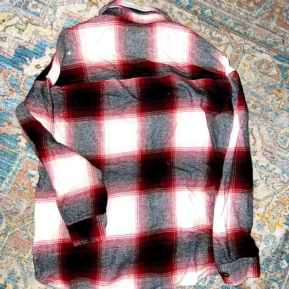 Hollister Red & Black Shacket - Picture 3 of 3